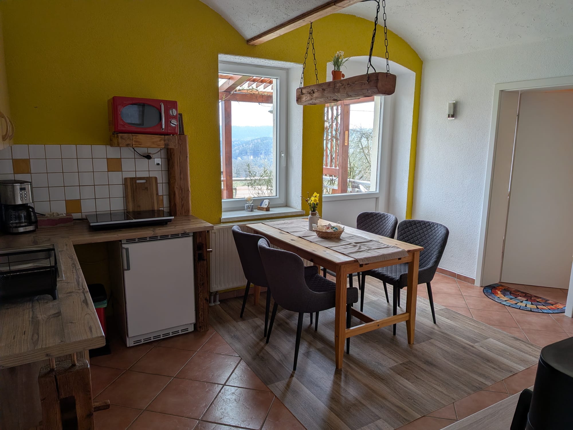 Küche Küche Ferienwohnung Lindemann